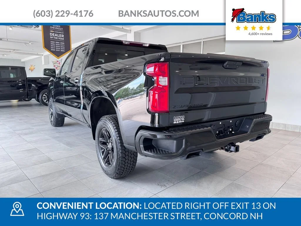Certified Used 2021 BLACK Chevrolet LT Trail Boss image 6
