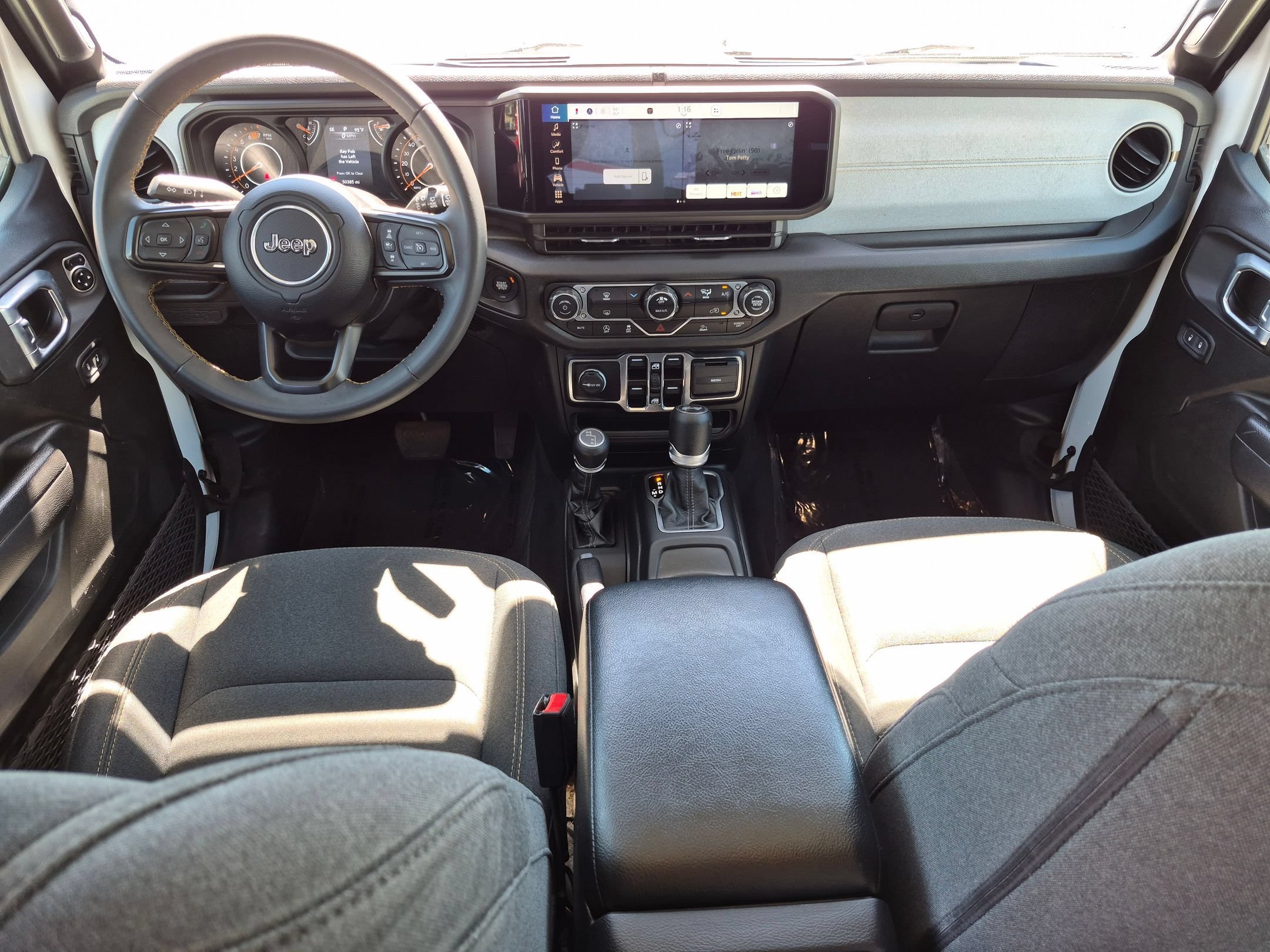 Used 2024 Bright White Clearcoat Jeep Sport S image 27