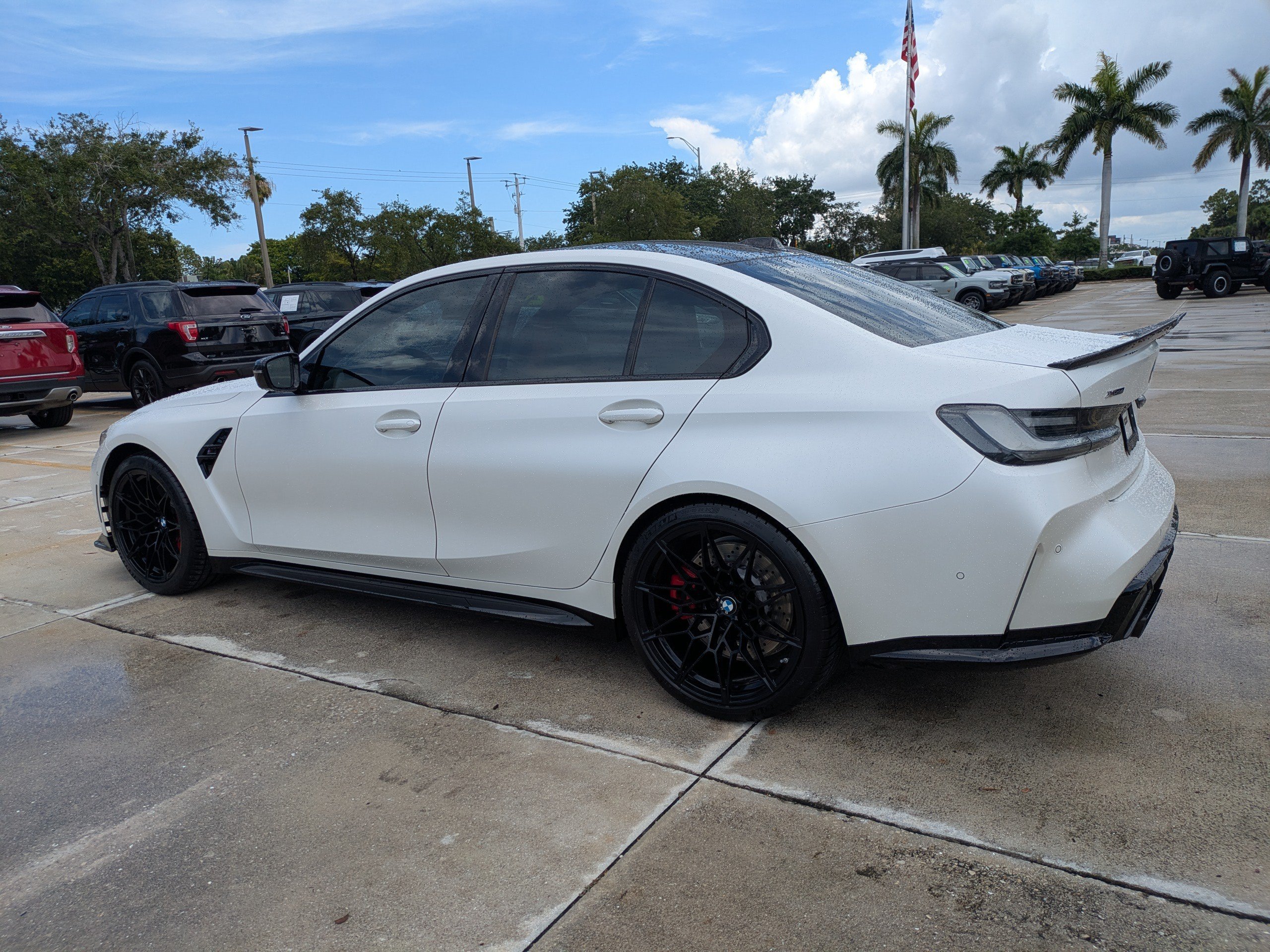 Used 2024 Frozen Solid White BMW Competition xDrive image 6