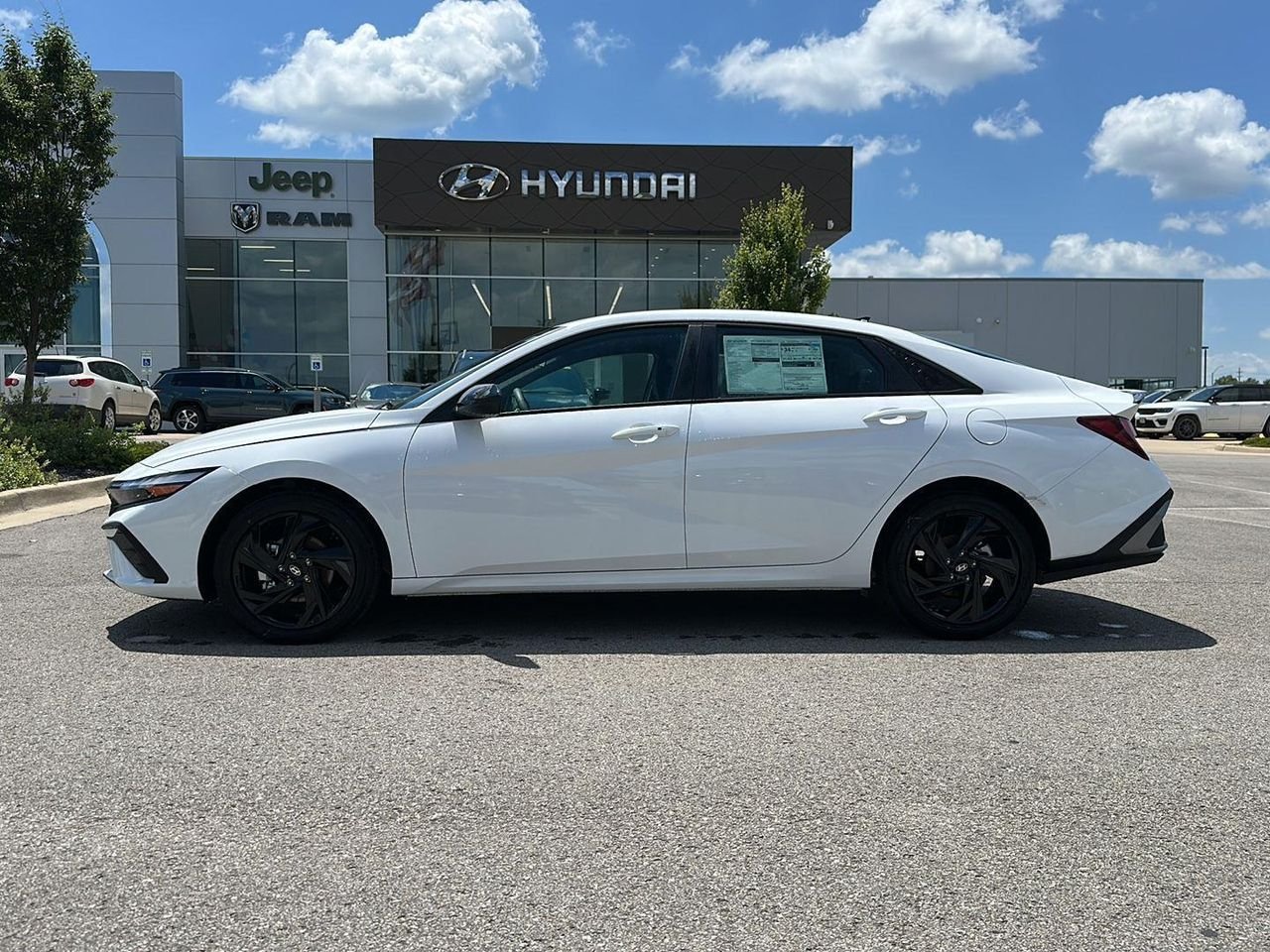 New 2026 Serenity White Hyundai SEL Sport image 2
