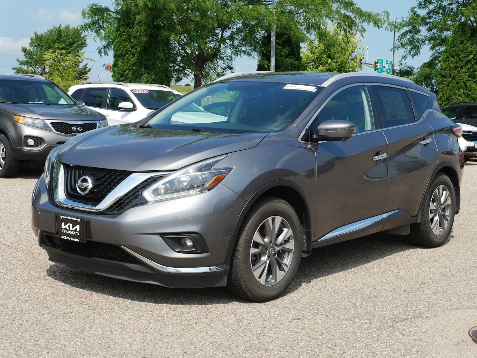 Used 2018 Nissan Murano SL with VIN 5N1AZ2MH4JN176507 for sale in Mankato, Minnesota