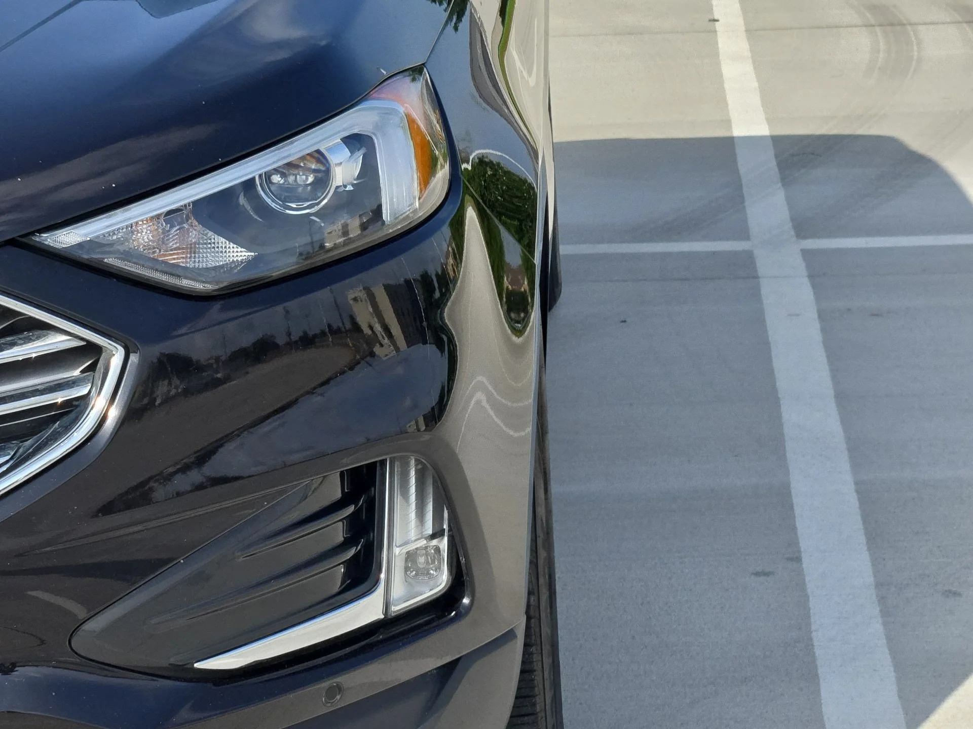 Used 2024 Black Metallic Ford Titanium image 10