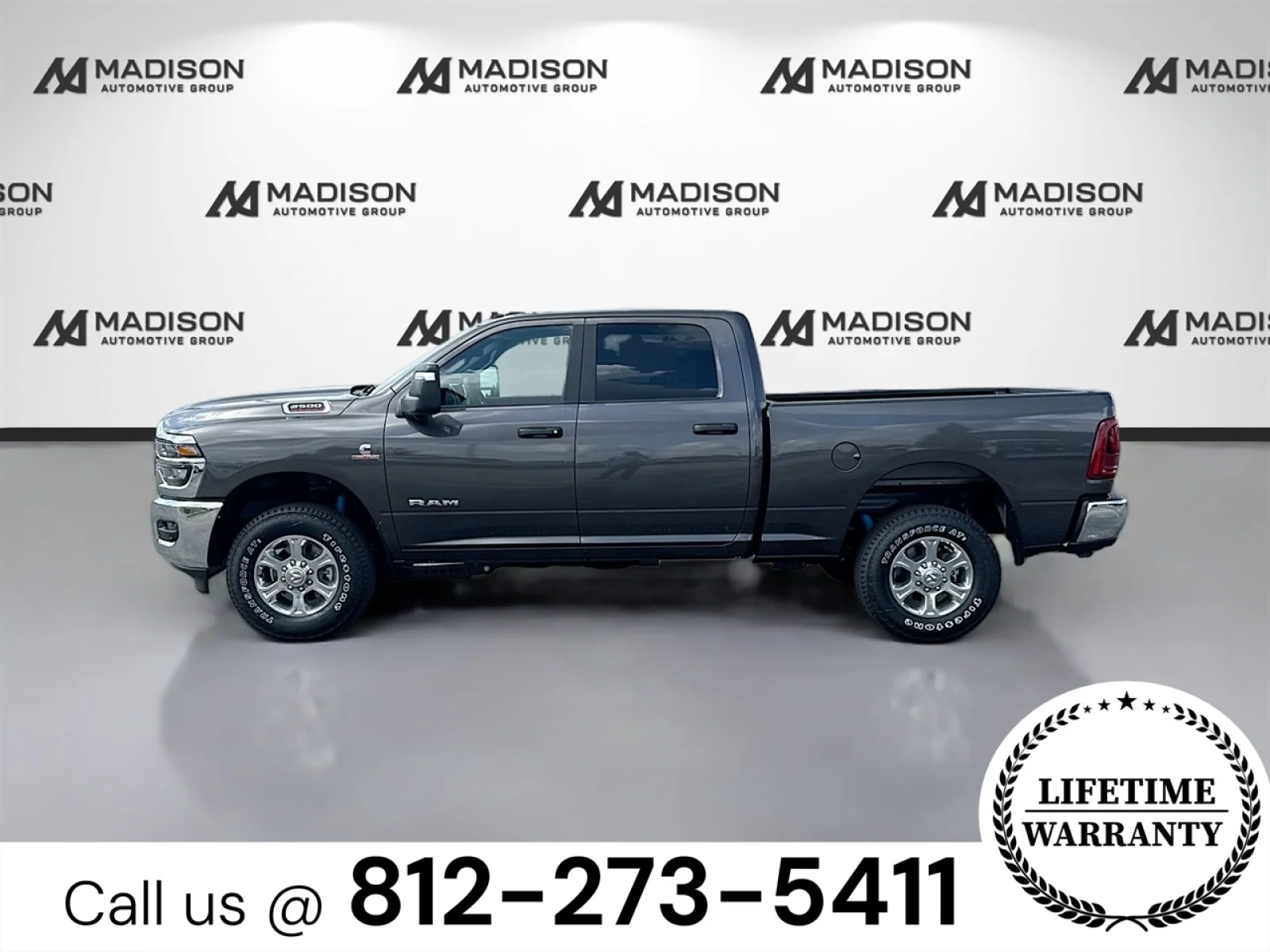 New 2026 Granite Crystal Metallic Clearcoat Ram Big Horn image 8