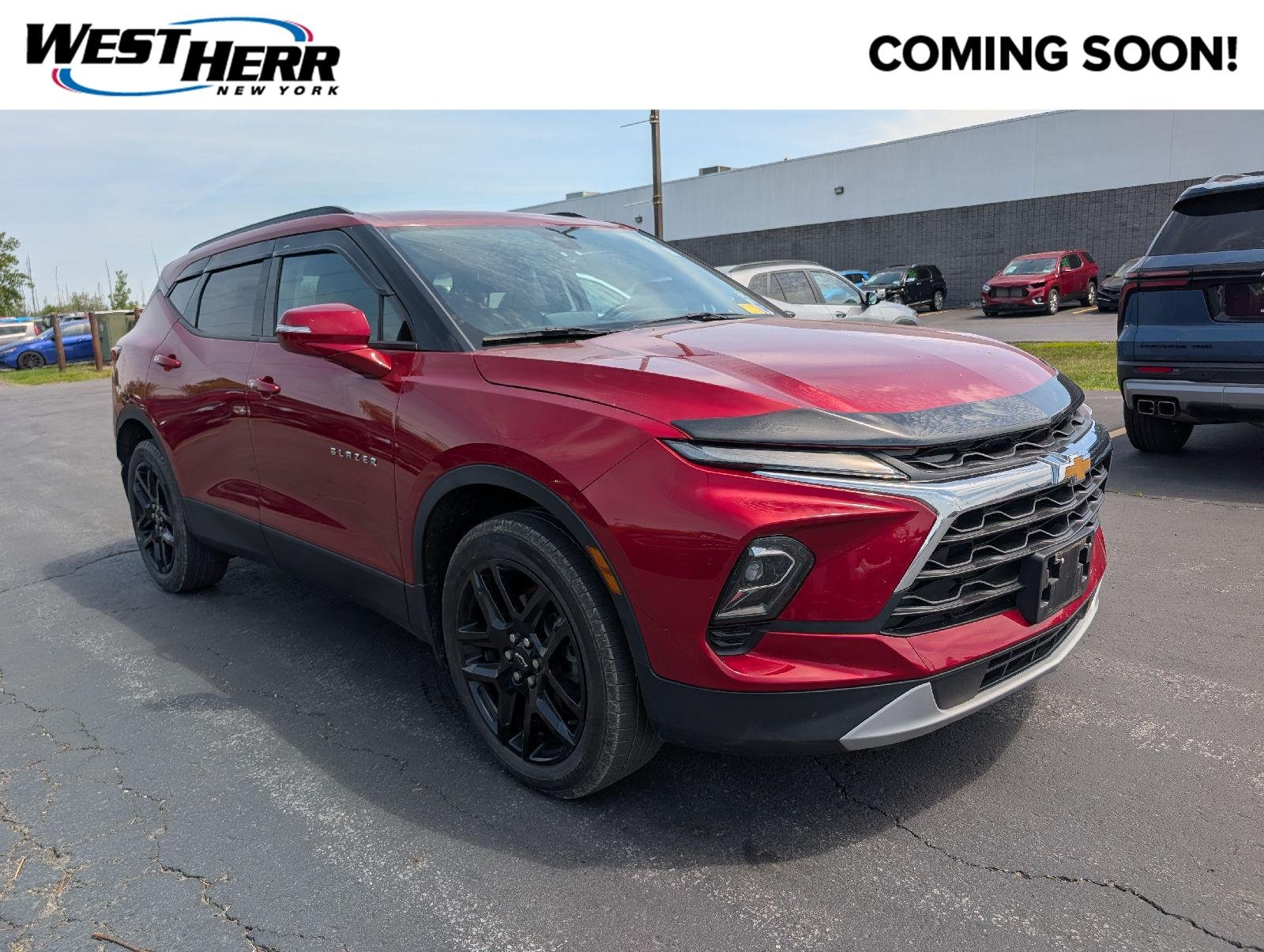 Used 2024 Radiant Red Tintcoat Chevrolet LT image 1