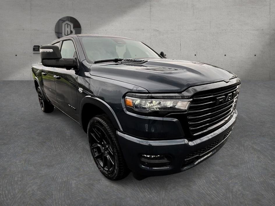 New 2026 Forged Blue Metallic Exterior Paint RAM Laramie image 4
