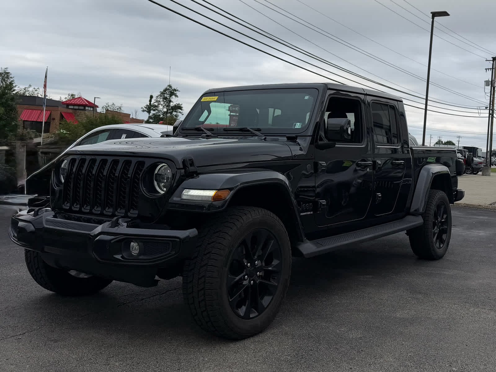 Used 2023 Black Clearcoat Jeep High Altitude image 2
