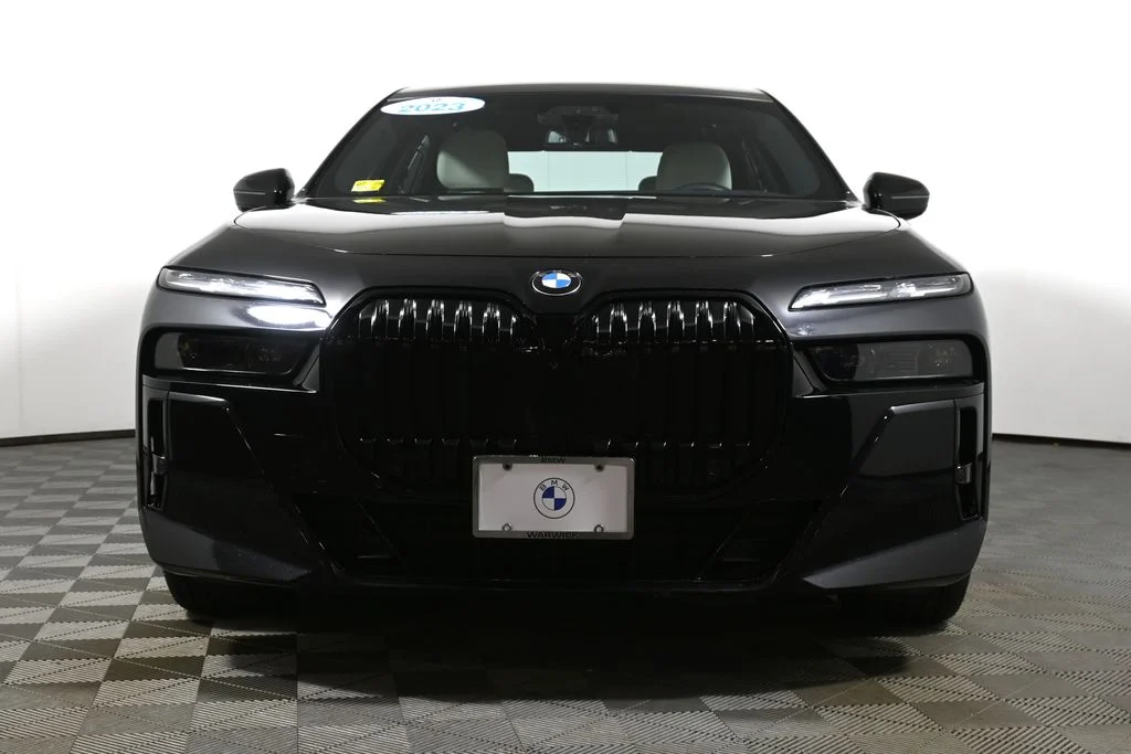 Certified Used 2023 Black BMW 760i xDrive image 10