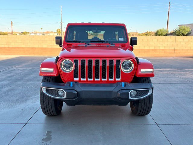 Used 2023 Red Jeep Sahara 4xe image 3