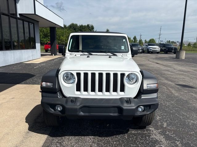 Used 2022 White Jeep Unlimited Sport S image 9