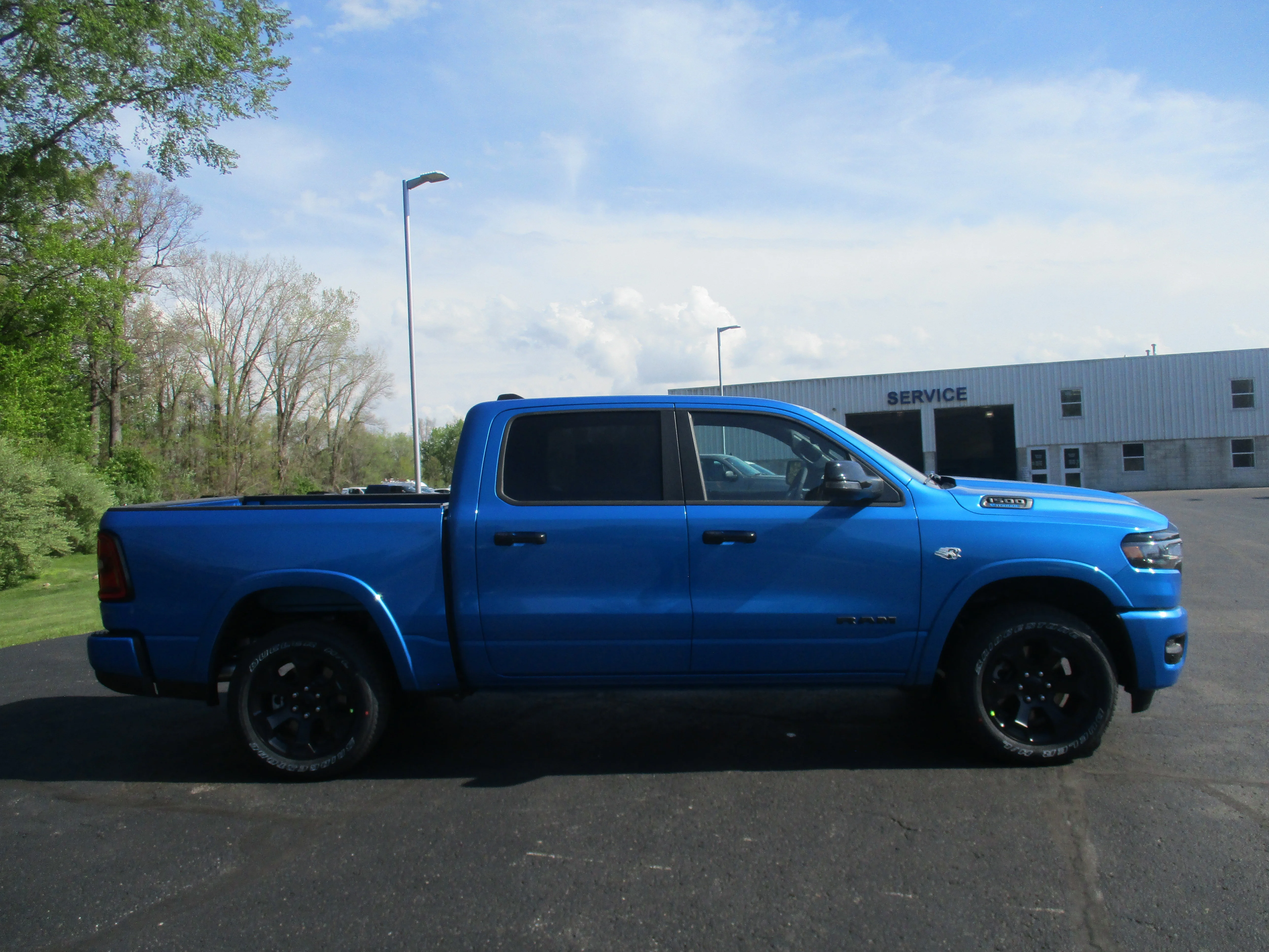 New 2026 Hydro Blue Pearl-Coat Exterior Paint RAM Big Horn image 29