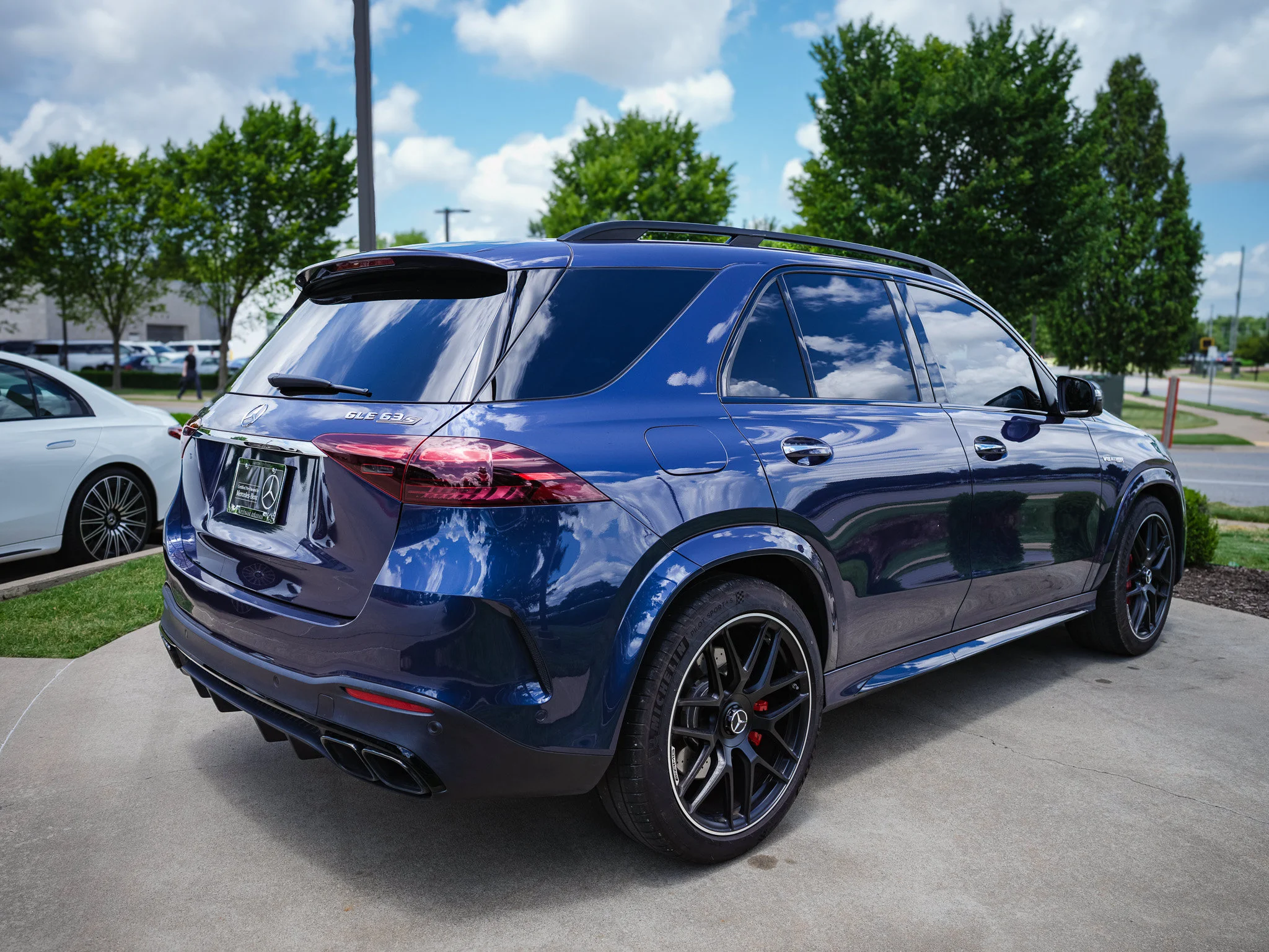 Certified Used 2024 Twilight Blue Metallic Mercedes-Benz GLE 63 S AMG® image 7