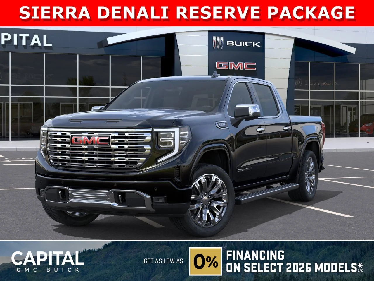 New 2026 ONYX BLACK GMC Denali image 1