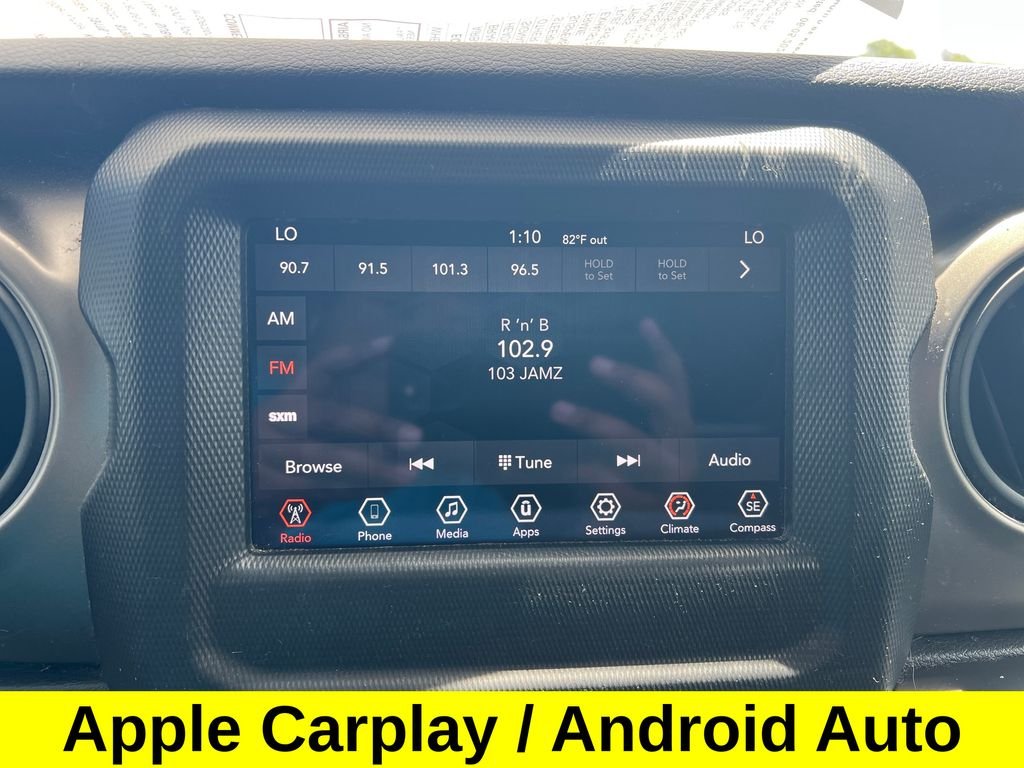Used 2019 Ocean Blue Metallic Jeep Unlimited Sport S image 8