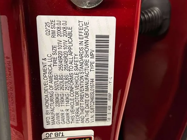 Certified Used 2025 Performance Red Pearl Acura A-Spec Package image 18