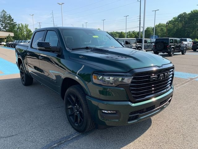 New 2026 Serrano-Green Metallic Exterior Paint RAM Laramie image 8