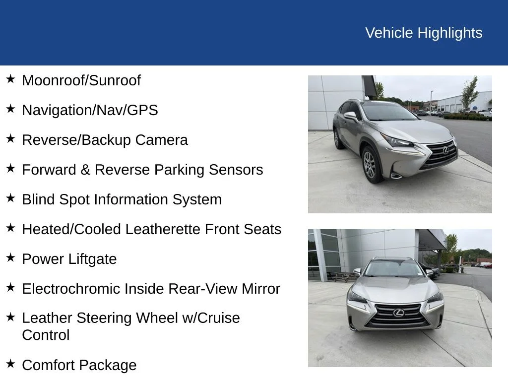 Used 2015 Atomic Silver Lexus 200t image 33