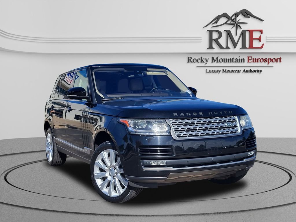 2016 Land Rover Range Rover Supercharged