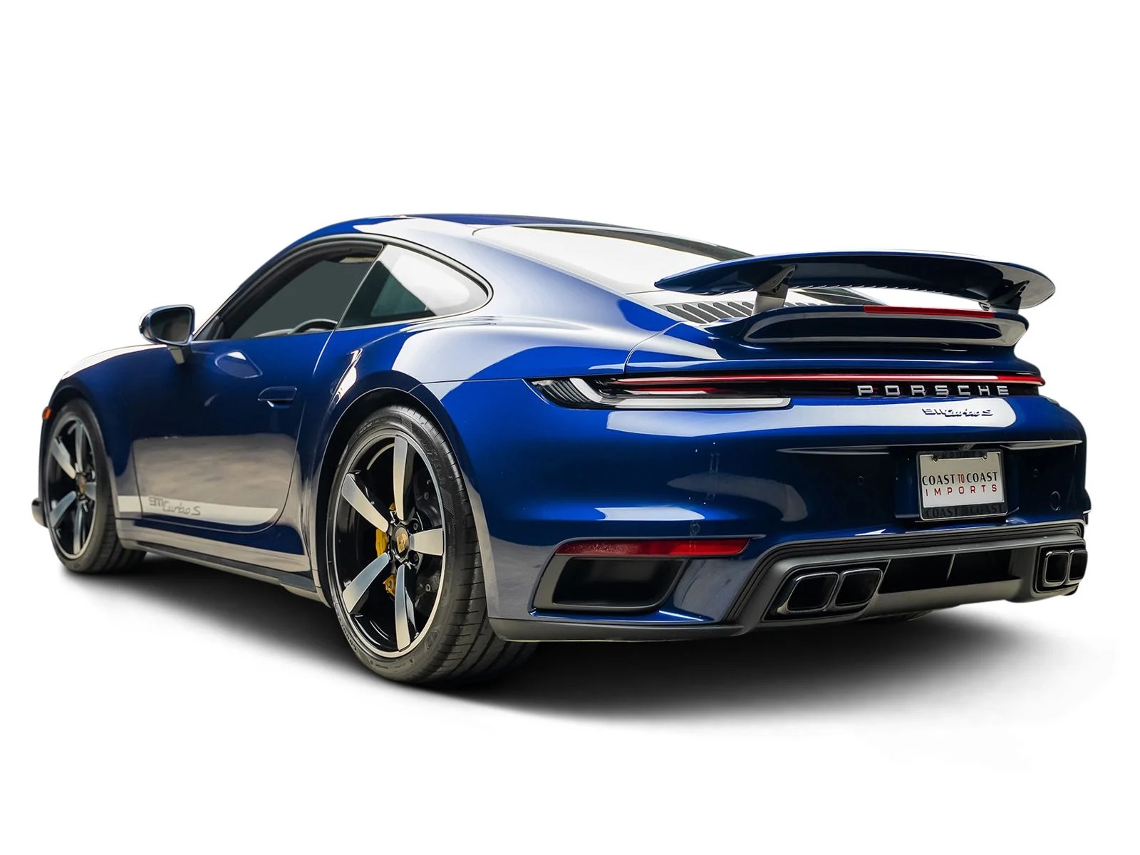 Used 2024 Blue Porsche Turbo S image 3