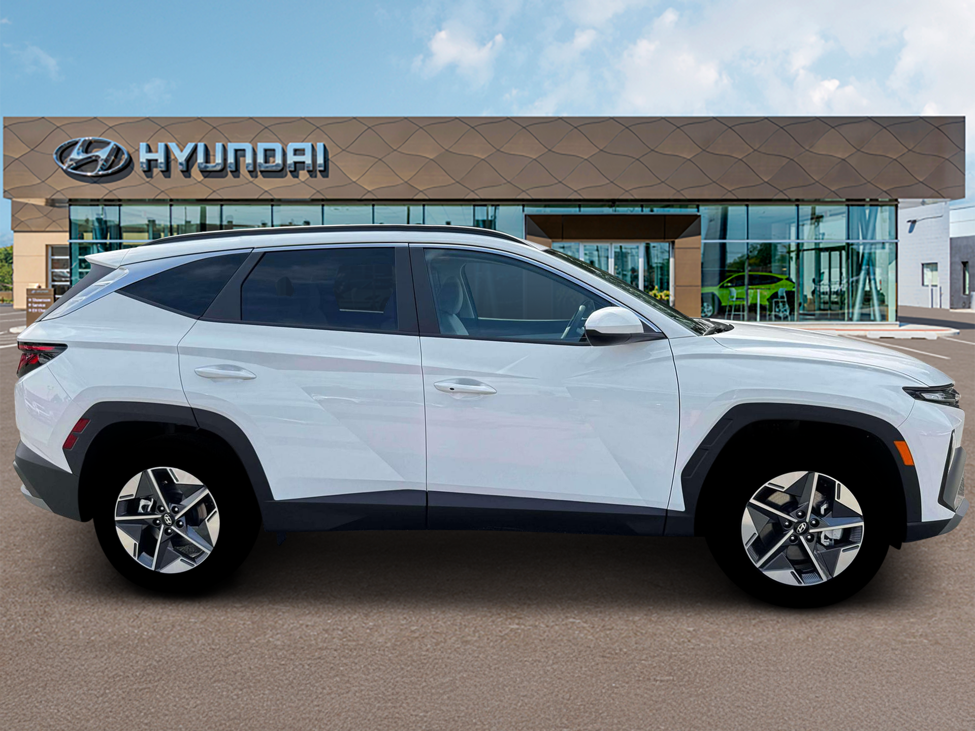 New 2026 White Hyundai SEL AWD image 9