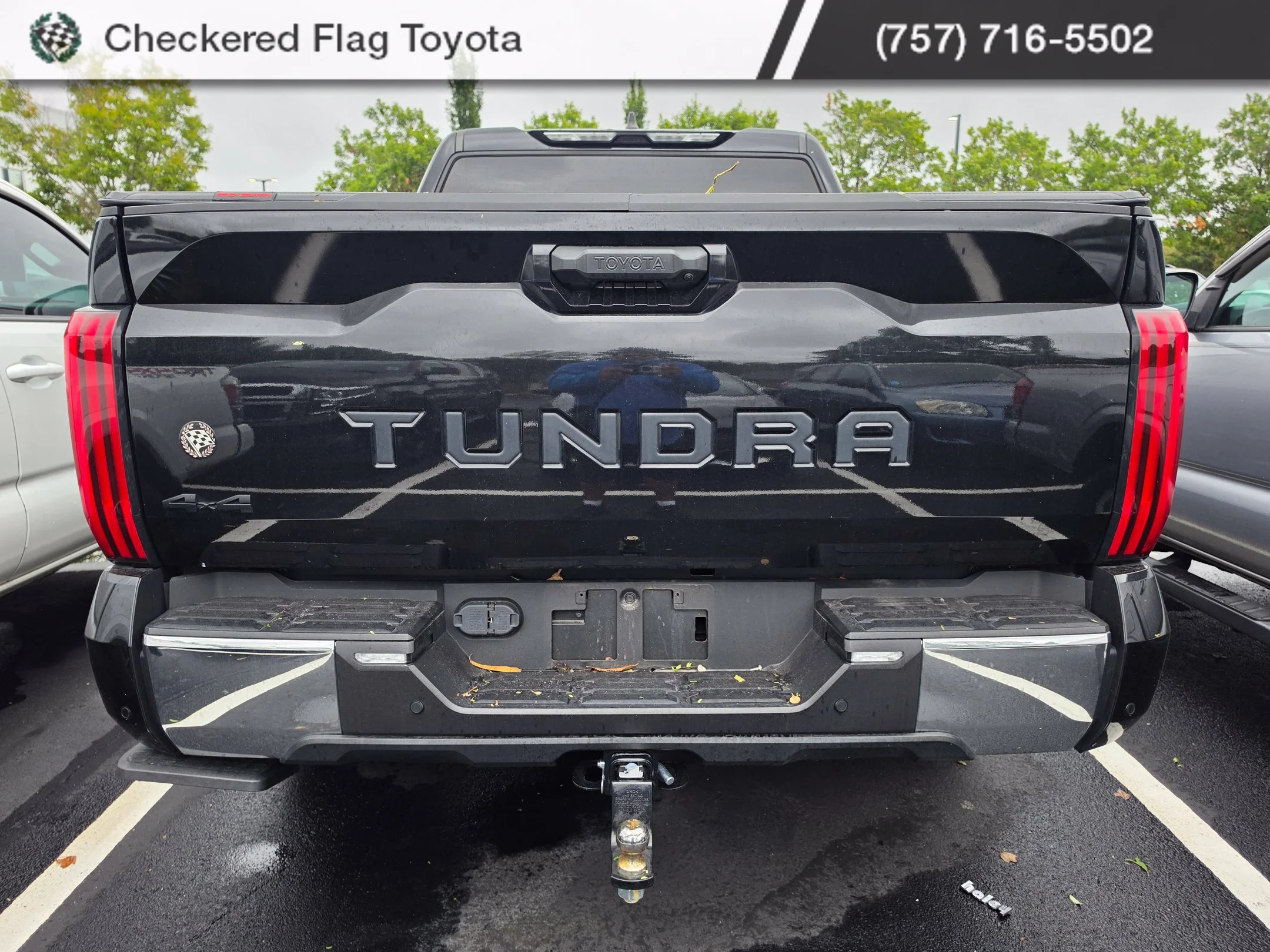Used 2024 Midnight Black Metallic Toyota SR5 image 5