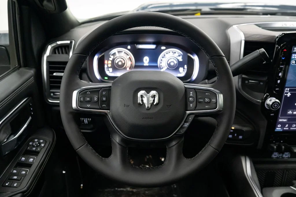 New 2026 Forged Blue Metallic Exterior Paint RAM Laramie image 15