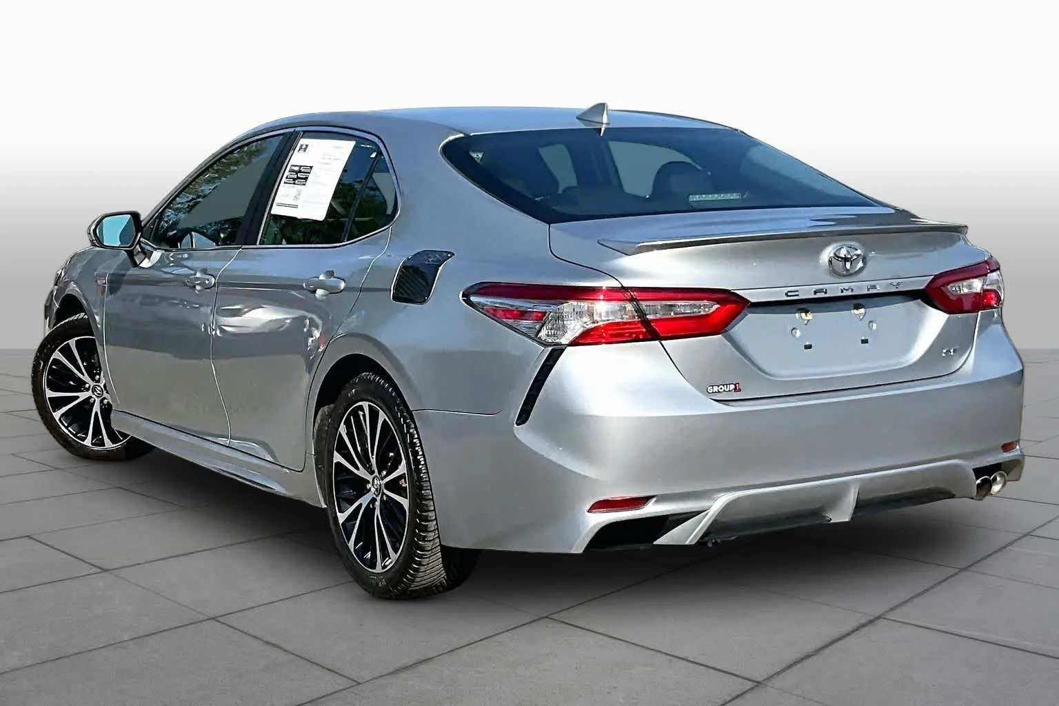 Used 2020 Celestial Silver Metallic Toyota SE image 12