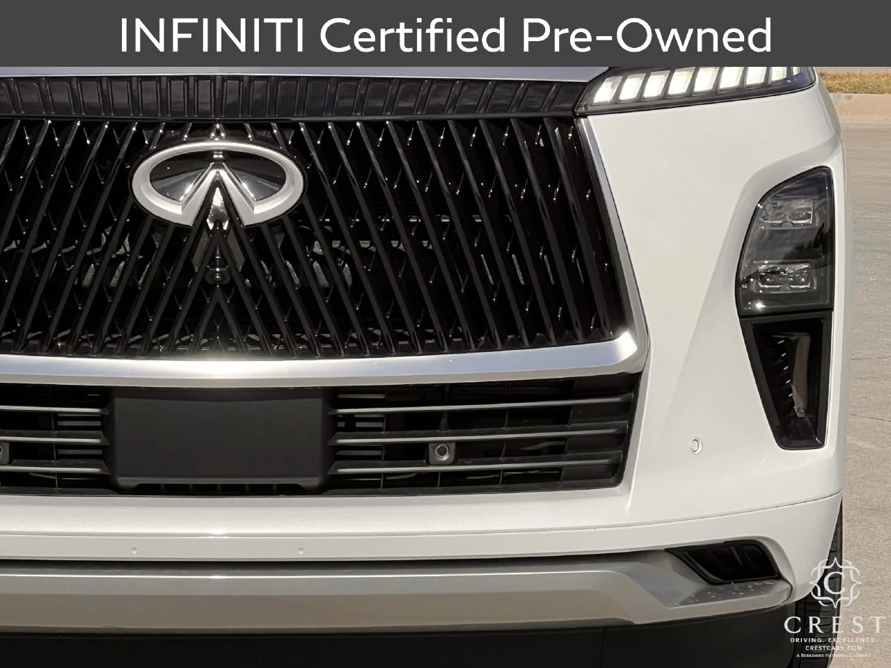 Certified Used 2026 Radiant White INFINITI LUXE image 11