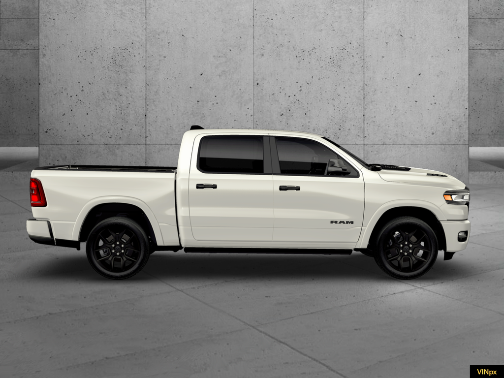New 2026 Ivory White Tri-Coat Pearl-Coat Exterior Paint RAM Laramie image 8