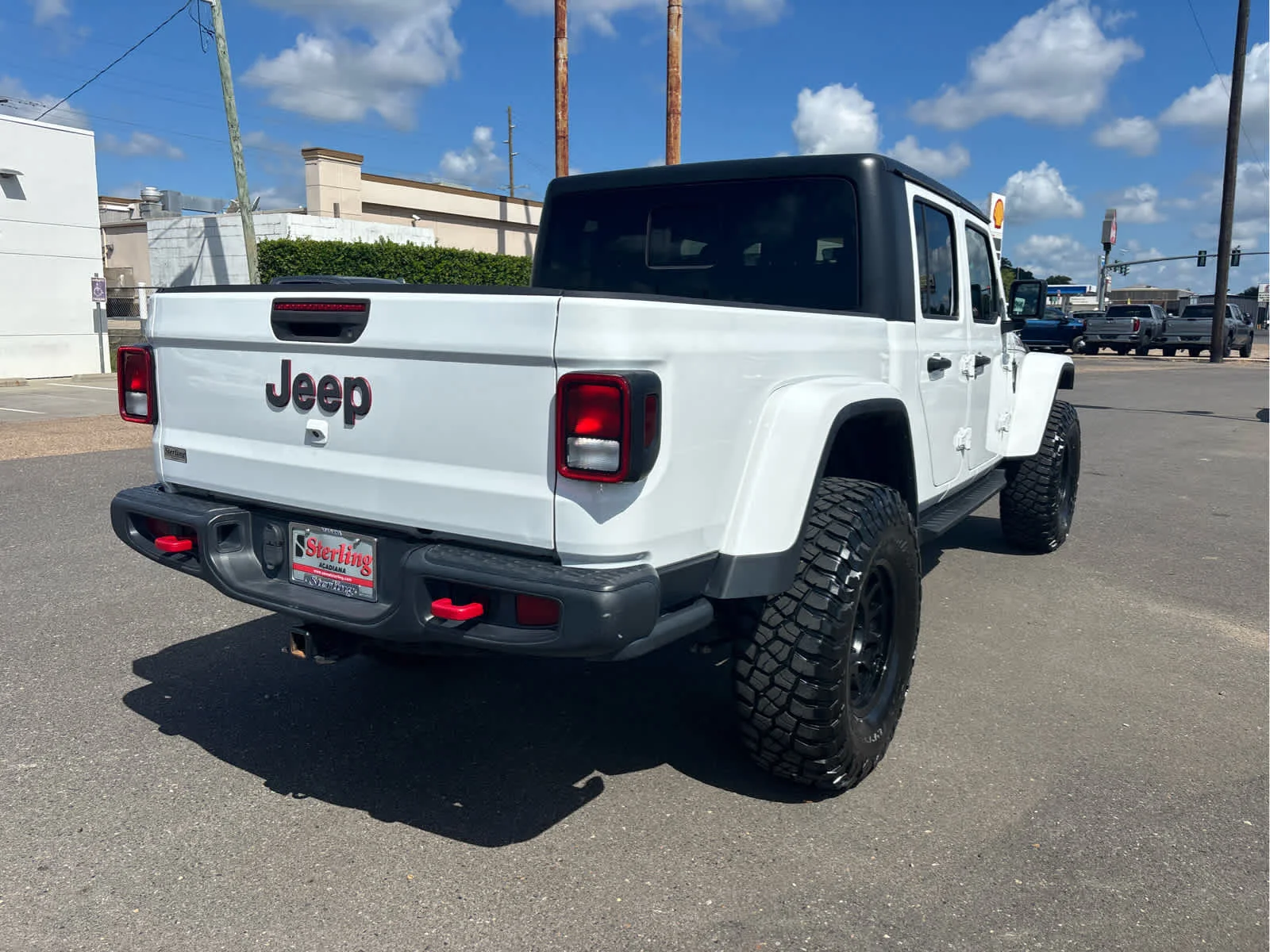 Used 2020 Bright White Cl Jeep Rubicon image 6