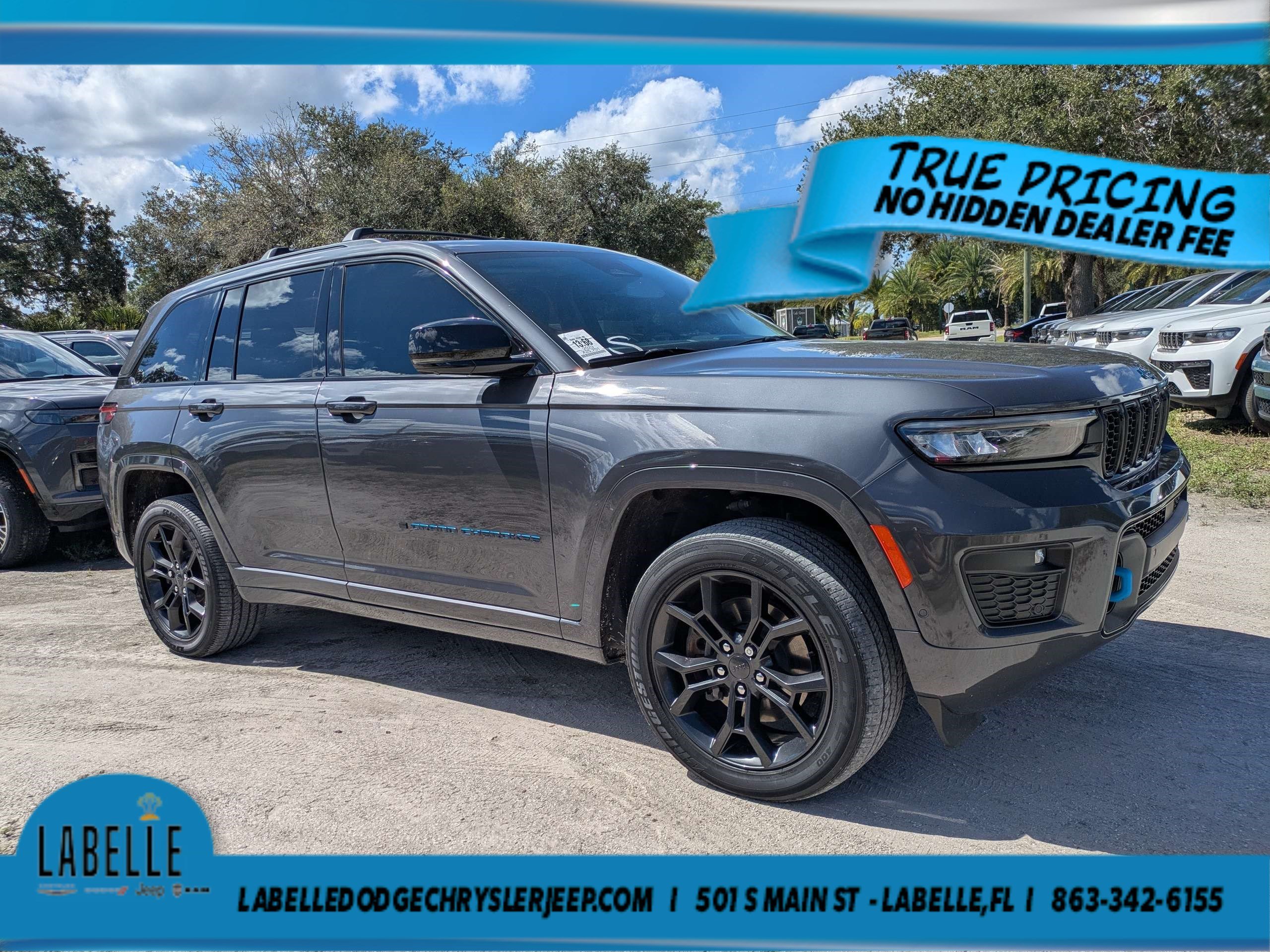 Used 2023 Baltic Gray Metallic Clearcoat Jeep 30th Anniversary image 4