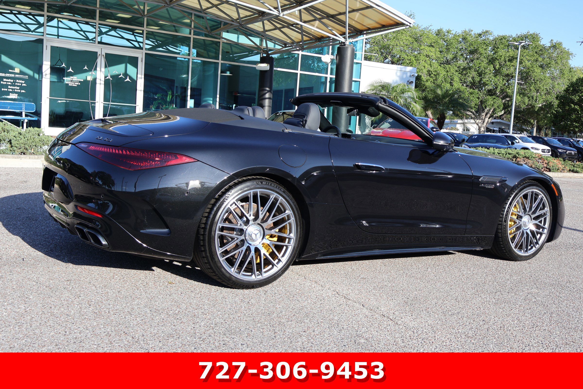 Certified Used 2022 Obsidian Black Metallic Mercedes-Benz AMG® SL 63 image 12