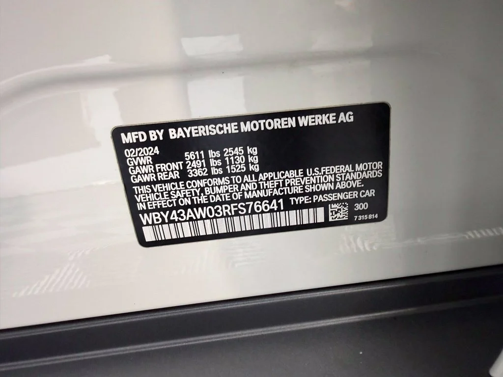Certified Used 2024 White BMW eDrive35 image 23