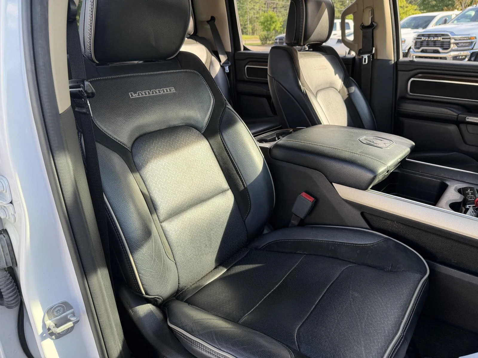 Used 2021 Bright White Clearcoat Ram Laramie image 22