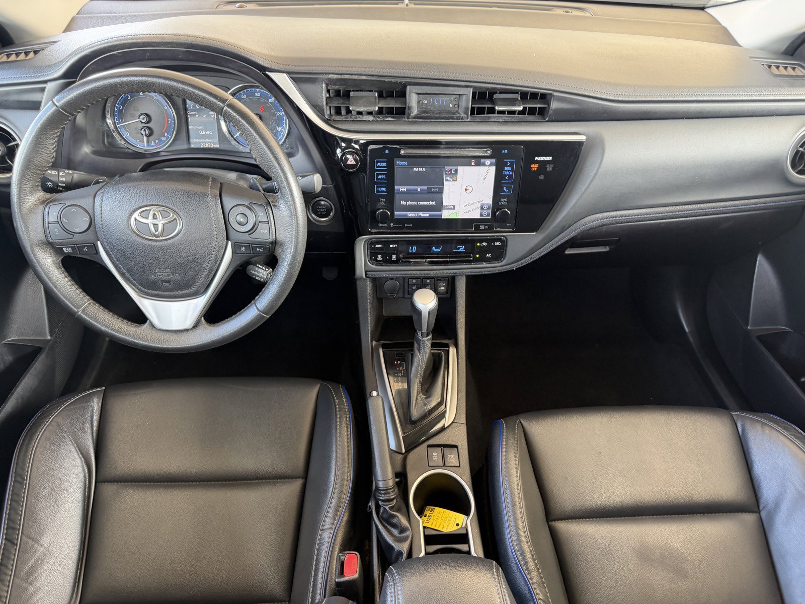 Certified Used 2017 Barcelona Red Metallic Toyota XSE image 23
