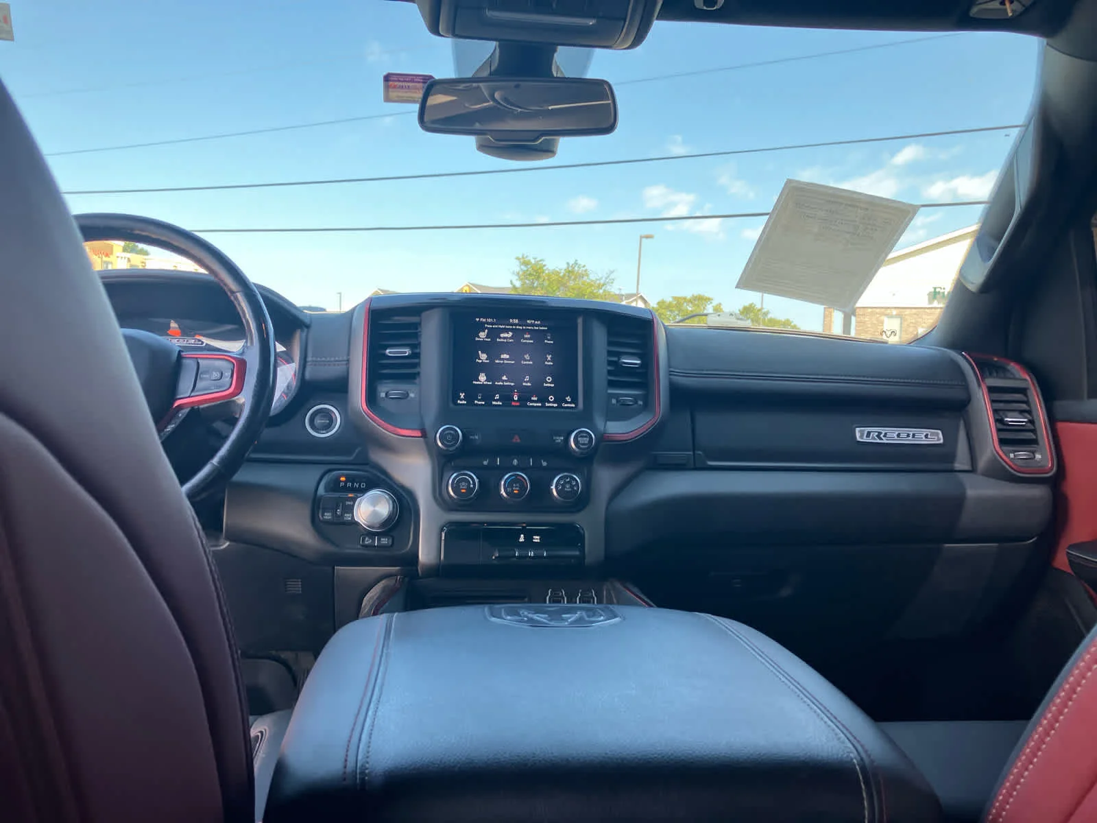 Used 2019 Diamond Black Crystal Pearlcoat Ram Rebel image 28
