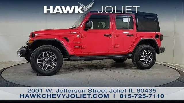 Used 2024 Red Jeep Sahara image 5