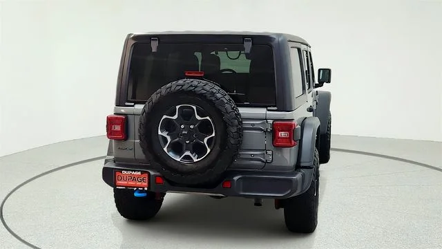 Used 2023 Gray Jeep Rubicon 4xe image 12