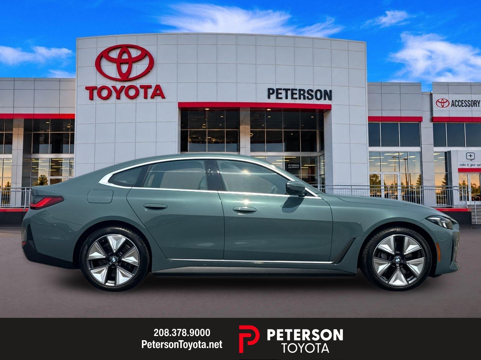 Used 2025 BMW i4 40 with VIN WBY43HD0XSFU14290 for sale in Boise, ID