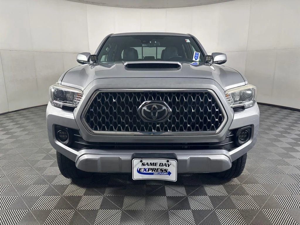 Used 2018 Silver Sky Metallic Toyota TRD Sport image 4