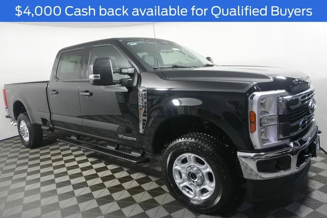 New 2026 Agate Black Metallic Ford F-350® XLT image 2