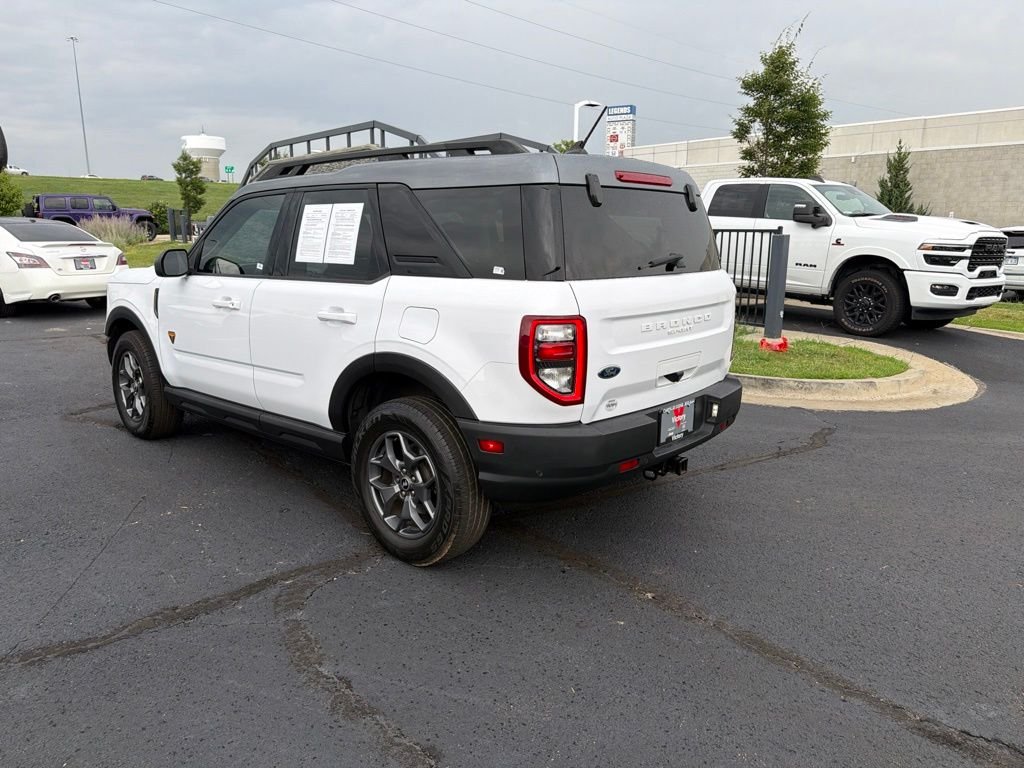 Used 2021 White Ford Badlands image 5