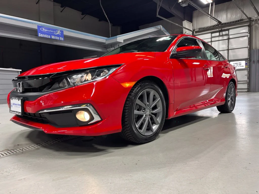 Certified Used 2020 Rallye Red Honda EX-L image 3