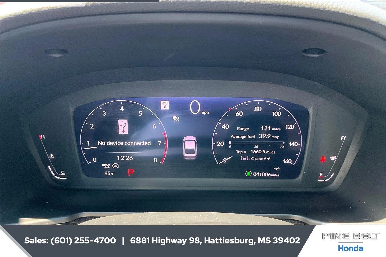 Used 2025 Crystal Black Pearl honda SE CVT image 14