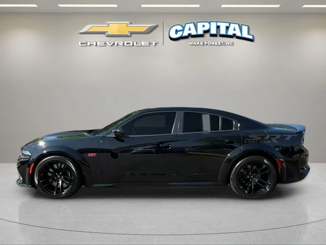 Used 2023 Black Dodge R/T Scat Pack Widebody image 2