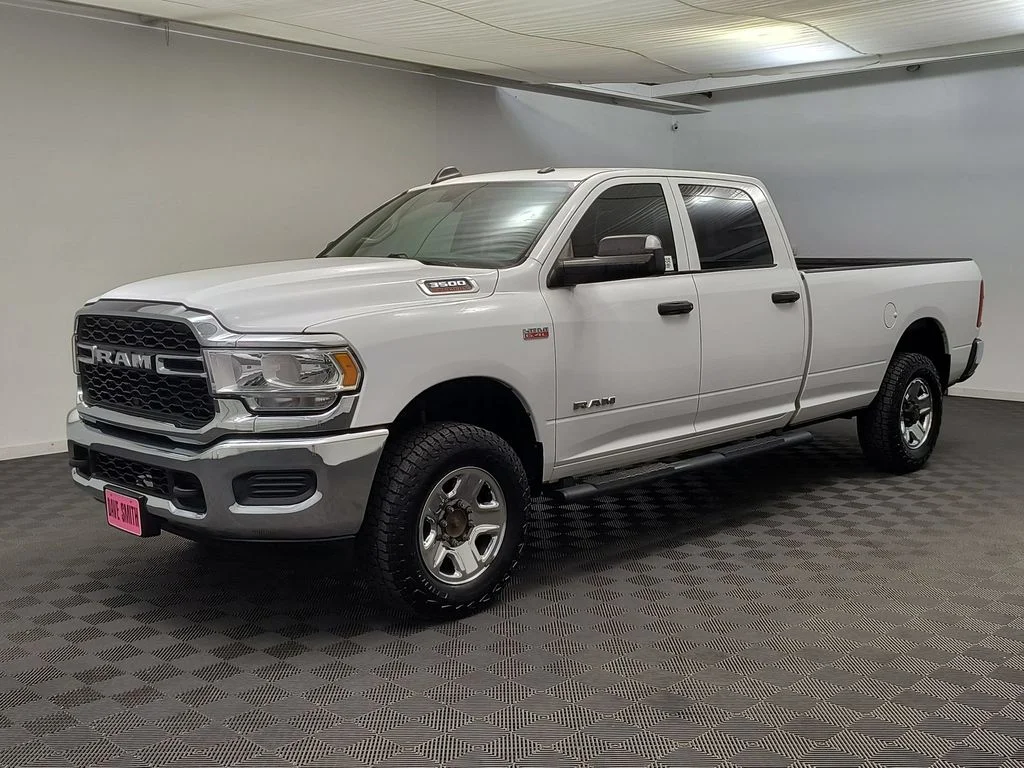 Used 2019 Bright White Clearcoat Ram Tradesman image 1