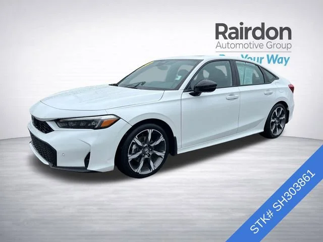 Used 2025 Platinum White Pearl Honda Sport Touring image 3