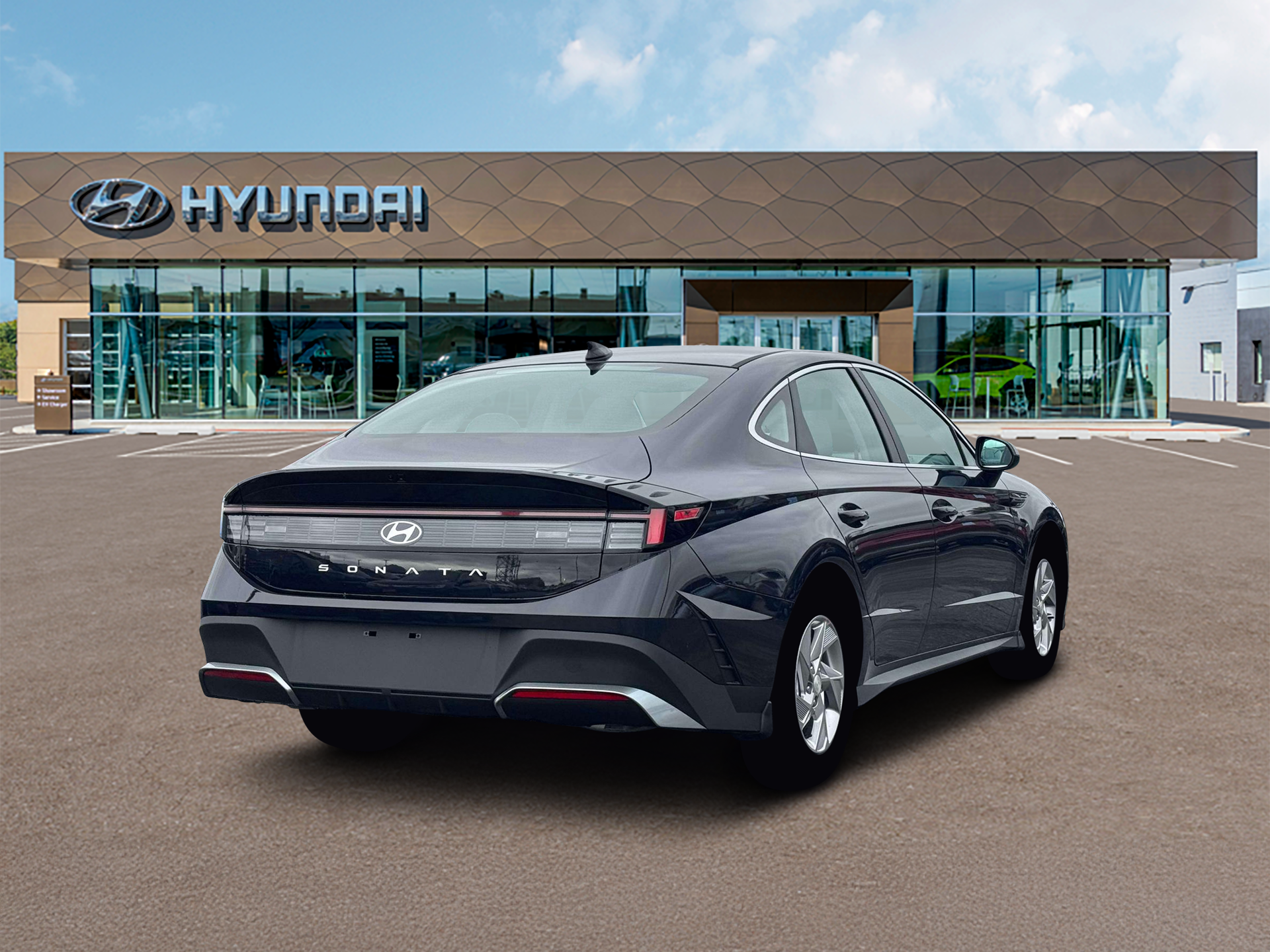 New 2026 Carbon Blue Hyundai SE image 7
