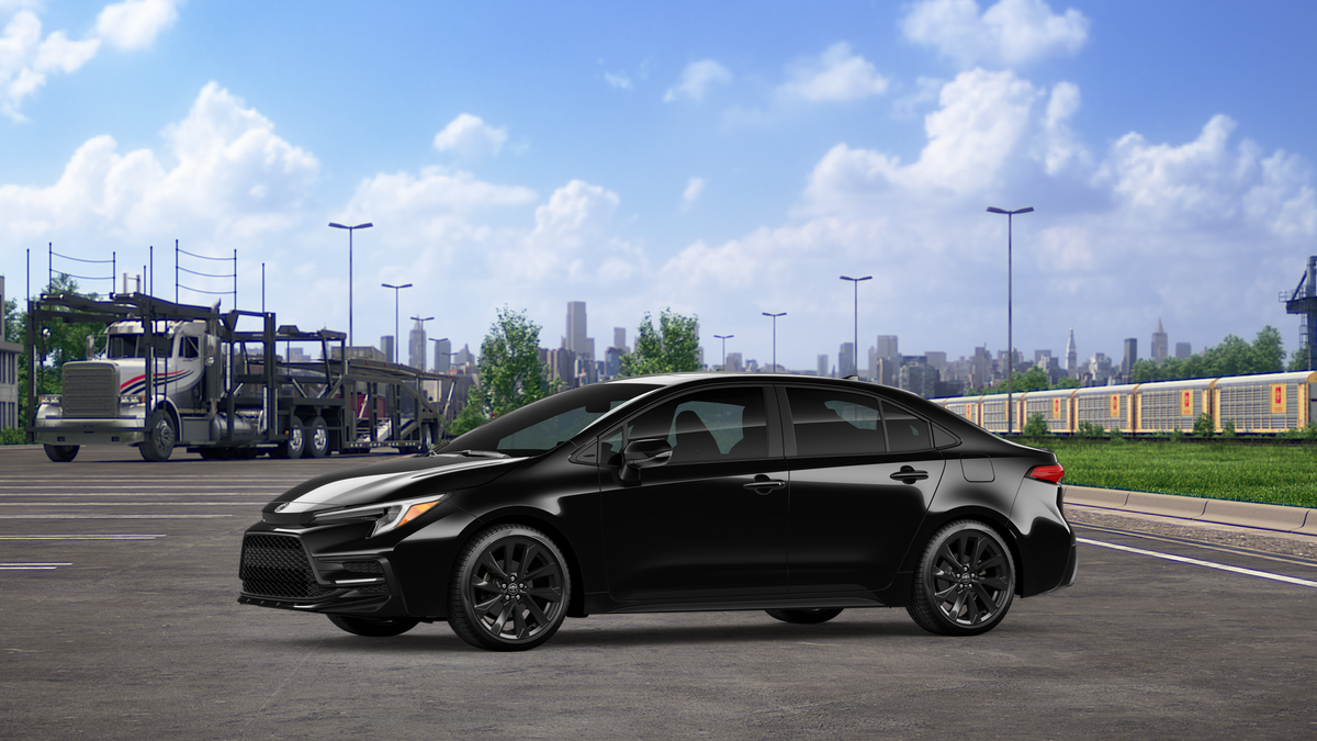 New 2026 Midnight Black Metallic Toyota SE image 3