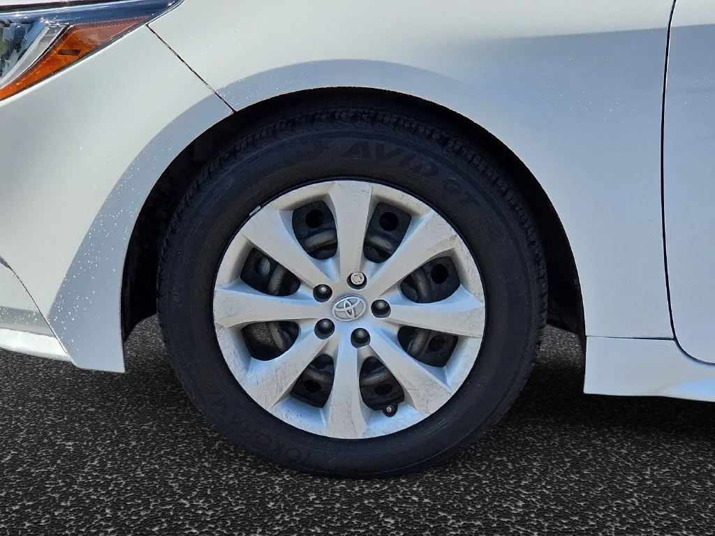 Used 2023 White Toyota LE image 8