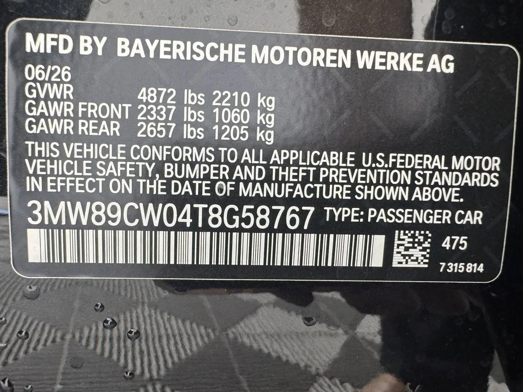 New 2026 Black Sapphire Metallic BMW 330i xDrive image 21